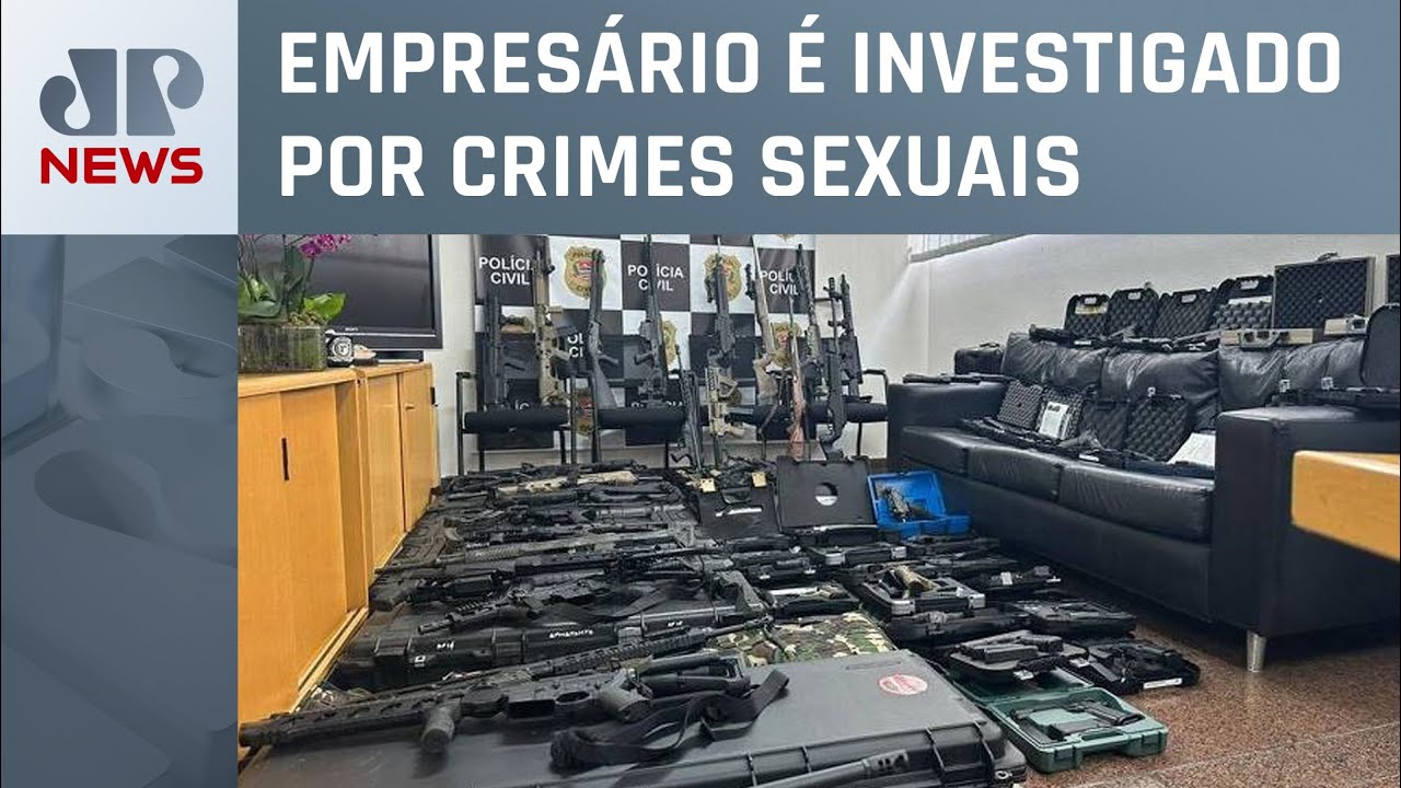 Polícia apreende 70 armas ilegais de Thiago Brennand