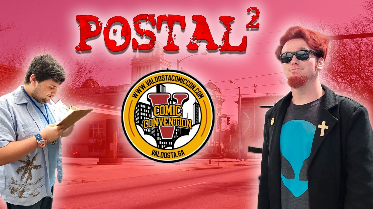 Postal Dude goes to Valdosta Comic Con - Cosplaying, Video Games and the Petition