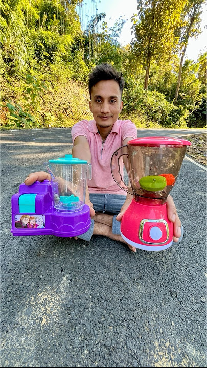 Satisfying With Unboxing & Review Toys Two Mixer Machine ASMR Video