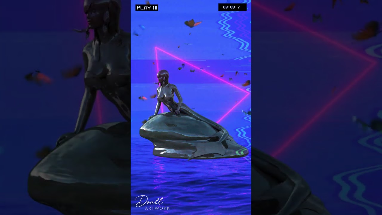 [Doall] Neon Mermaid: Enchanting Siren Song in the Neon Sea
