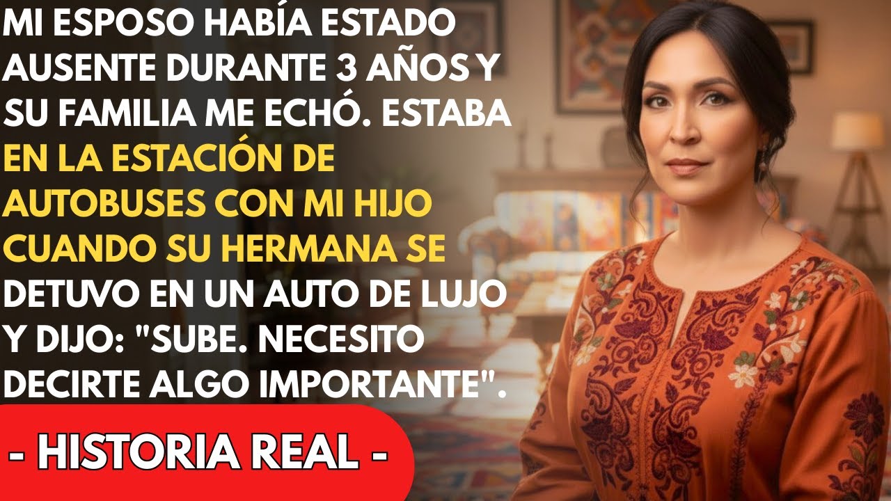 Mi esposo desapareció y años después su hermana llegó en un auto de lujo y solo dijo:''¡Ya sube!''