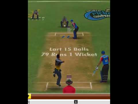 Capitals Vs Titans 6 run wcc3 cricket best shot #short