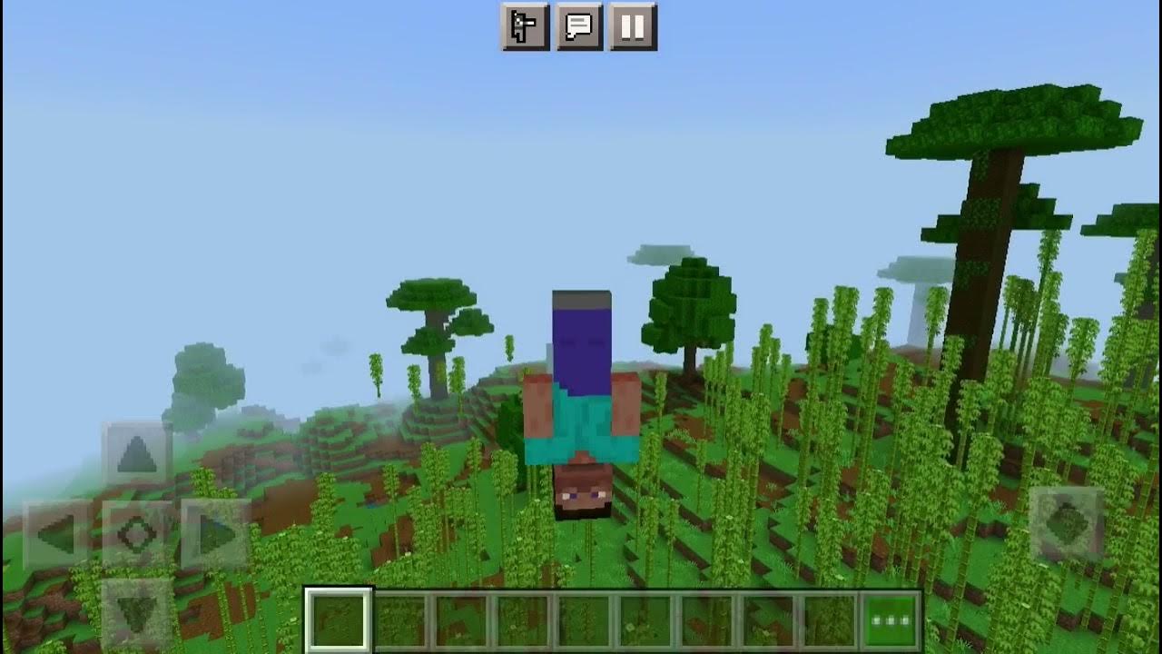 How to make your skin upside down in Minecraft bedrock edition YouTube