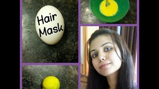 Egg Hair Mask For Long & Shiny Hair and Fast Hair Growth
