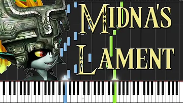 Midna's Lament - The Legend of Zelda: Twilight Princess [Piano Tutorial] (Synthesia)