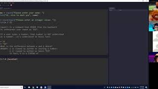 Python Boot Camp: Day 3, Session 1 --- Dr Cazalas
