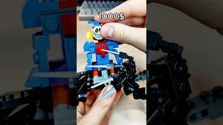 Prototype $1 vs $10 vs $1000 LEGO #poppyplaytime #lego
