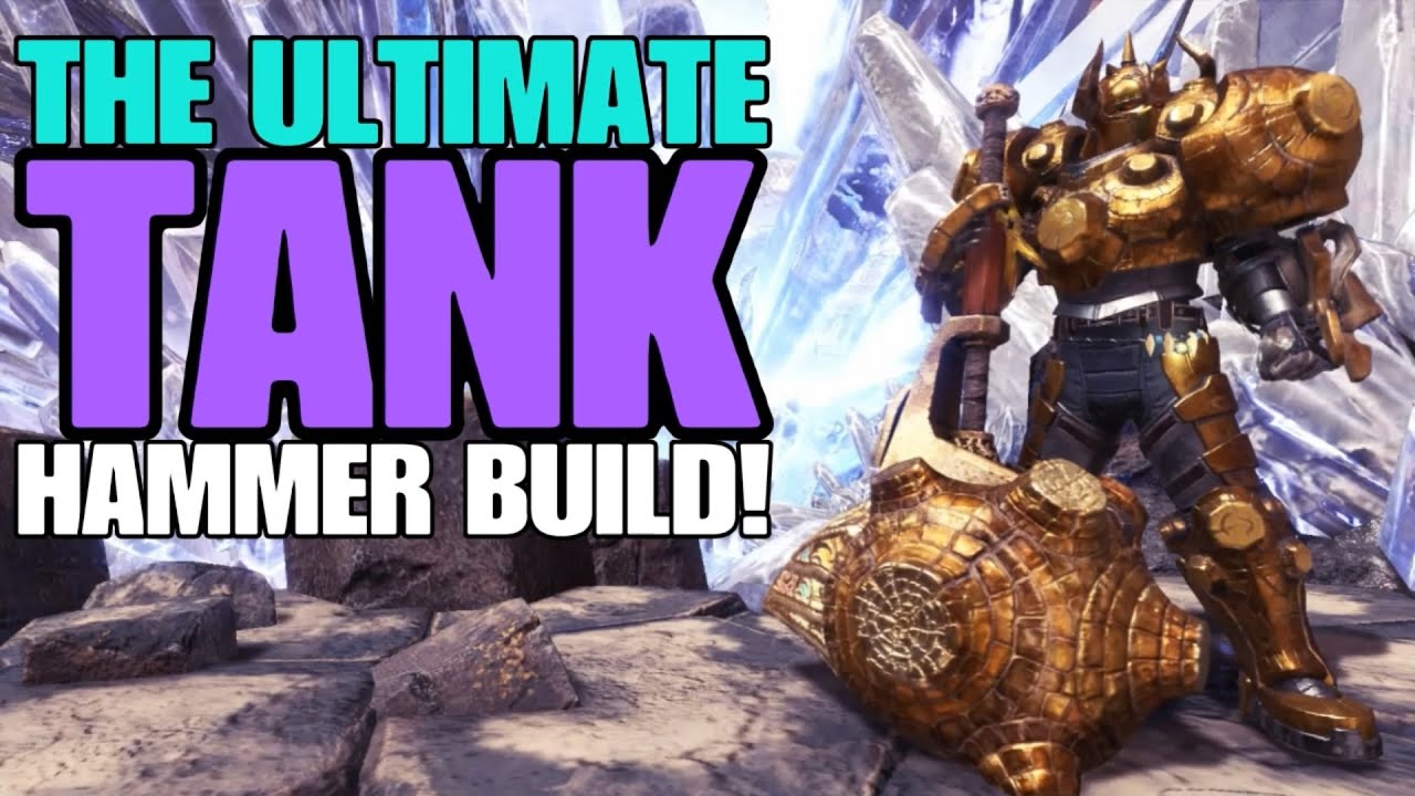 MHW Iceborne The Ultimate Tank Hammer Build! (Safi's Shattercrusher