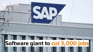 Software giant SAP to cut 3,000 jobs