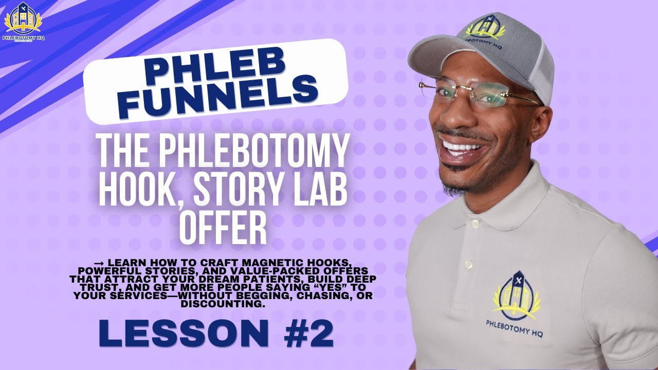 The Phlebotomy Hook, Story, and Lab Offer