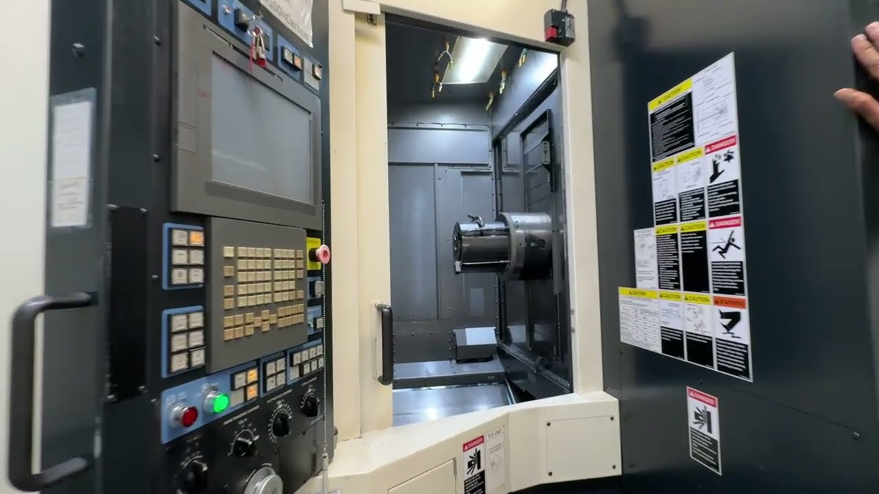 Makino A71-A137 CNC 4-Axis Horizontal Machining Center - YouTube