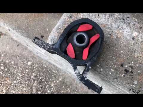 Honda Civic How To Fix Broken Front Lower Engine Mount Urethane Mod Replacement HELP!!!