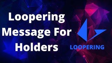 LOOPRING BIG UPDATE!!| LOOPRING COIN PRICE UPDATE!! | Loopring Massive Jump! | Did You Know??