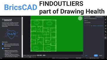 FINDOUTLIERS part of Drawing Health | BricsCAD V23.2 Features