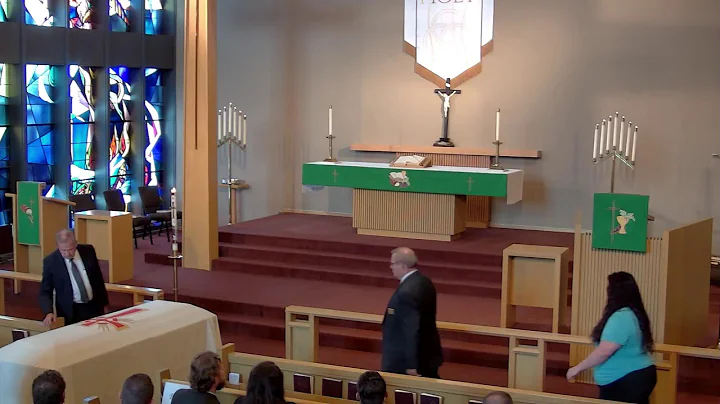 Funeral of Joan Holliday