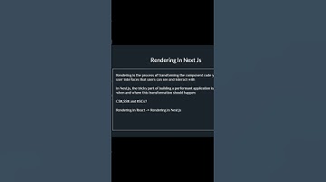 Understanding Rendering in Next.js 15 ✨