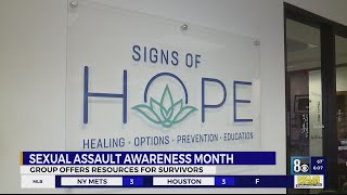 Signs of HOPE offers resources during Sexual Assault Awareness Month