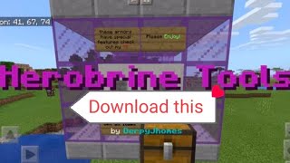 # Downlod herobrine armor mod in android screenshot 3