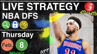 NBA DFS Strategy Friday 2\/9\/24 | DraftKings \& FanDuel NBA Lineup Picks