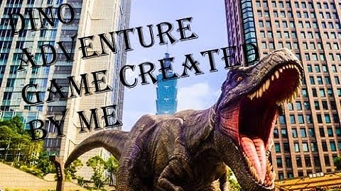 Dino Adventure game created by me using HTML, CSS and Java script | Keshav the great