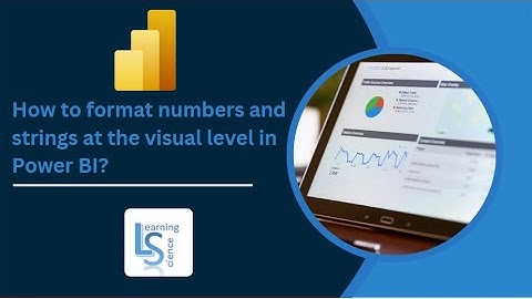 How to format numbers and strings at the visual level in Power BI?