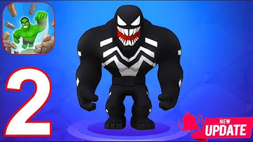 Giant Run : Smash And Crash Part 2 World 2 Gameplay (iOS, android) All Heroes Unlocked