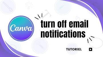 How to turn off Canva email notifications  Canva unsubscribe email