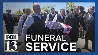 LIVE: Funeral service for Sgt. Bill Hooser
