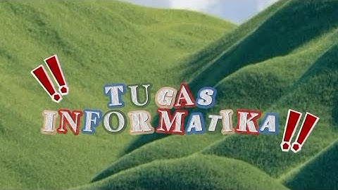 Cara membuat animasi quiz di scratch