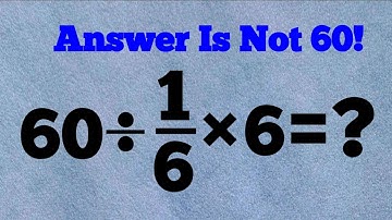 Most People Get This Simple Math Question Wrong!