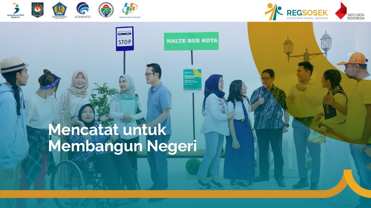 [REGSOSEK] Theme Song Pendataan Awal Regsosek: Mencatat untuk Membangun Negeri