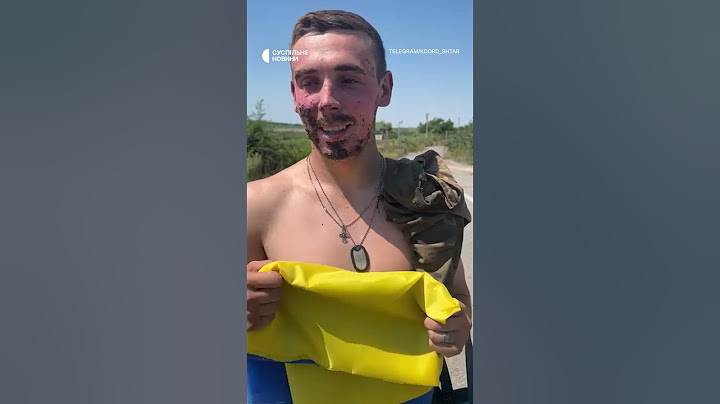 Військовий після повернення з російського полону #shorts
