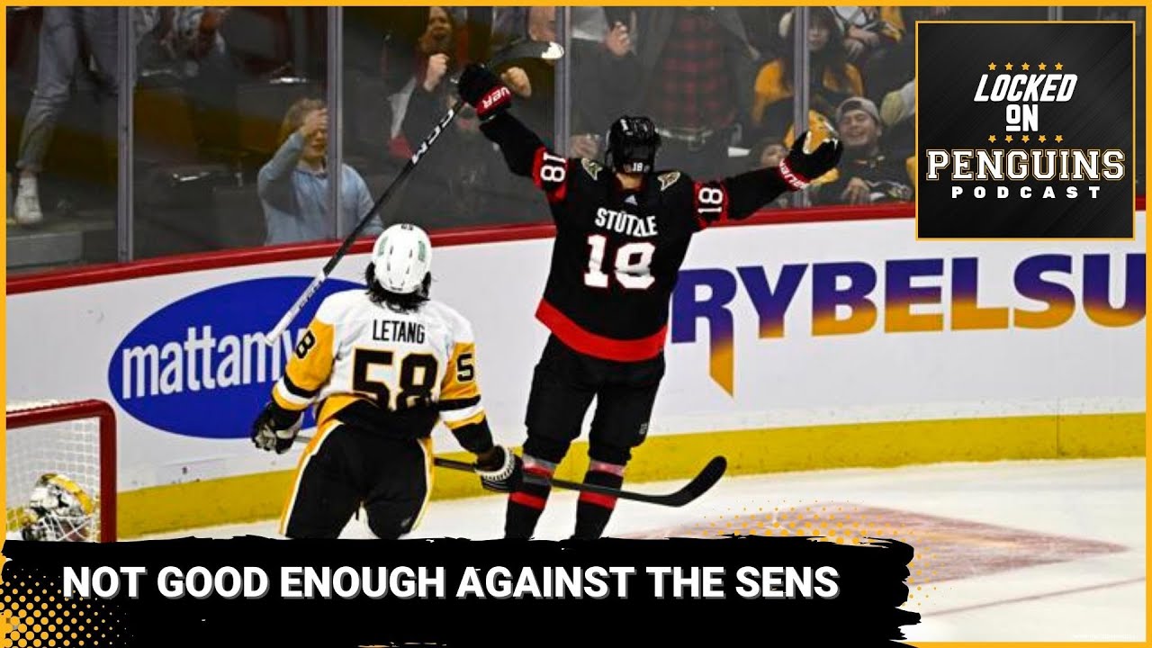 Not good enough for the Penguins on Friday night...what's next? - YouTube