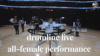 Drumline Live All-Female Group Full Halftime Performance International Womens Day