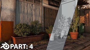 Make Abandoned House in Blender – Part 4 - Full Tutorial