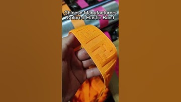 Chinese high-quality elastic band manufacturer, colorful jacquard elastic band.