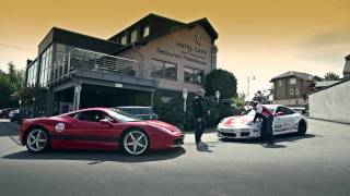 Porsche GT3RS Sabine Schmitz vs Ferrari 458 Italia Ron Simons  Nurburgring