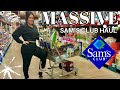 Sams club shop in store with me  haul with prices  new finds at sams club daniela diaries