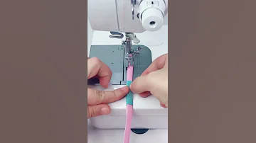 خياطة البييه بطريقه احترافيه ونظيفه 