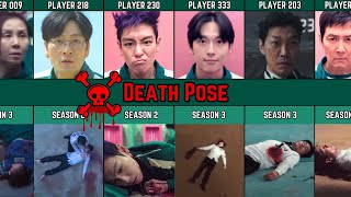 Squid Game Player Death Pose