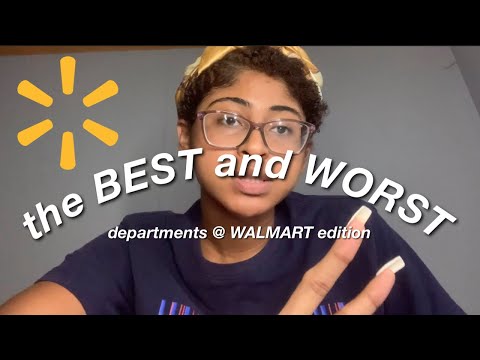 Video: Care sunt diferitele departamente din Walmart?
