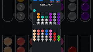 Ball Sort Puzzle level 3524 #games #androidgameszone #puzzle #pop #level #gaming #colors #automobile