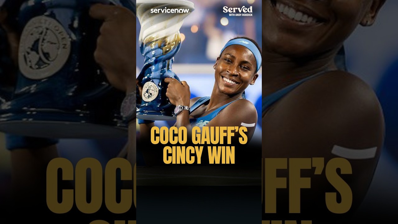 COCO GAUFF'S CINCY WIN