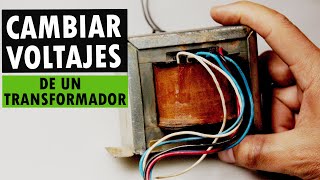 Como Cambiar Los Voltajes De Un Transformador by Electronel 67,192 views 3 years ago 18 minutes