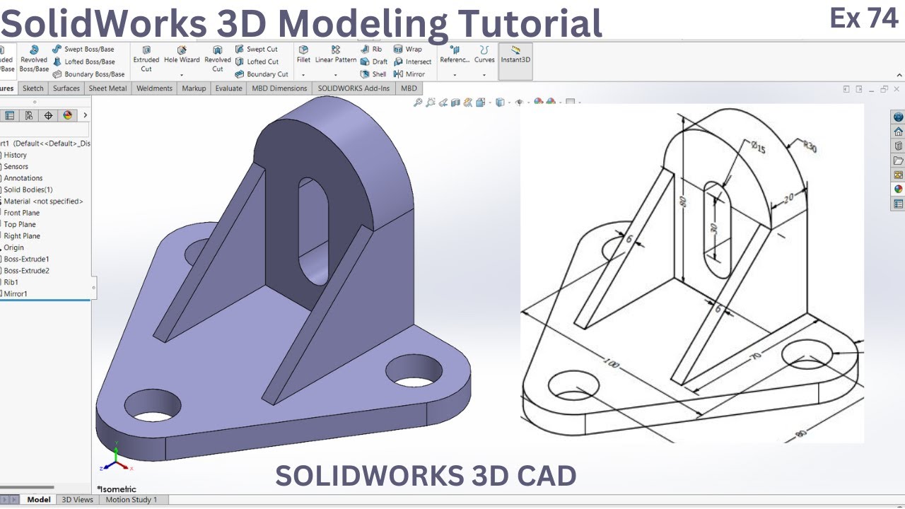 Ultimate Guide to SolidWorks 3D Modeling for Engineers - YouTube
