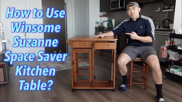 How to Use Winsome Suzanne Space Saver Kitchen Tab...