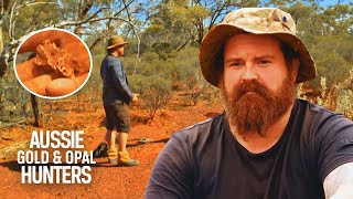 The Goldtimers Unearth $6000 Worth Of Gold | Aussie Gold Hunters: Gold Fever