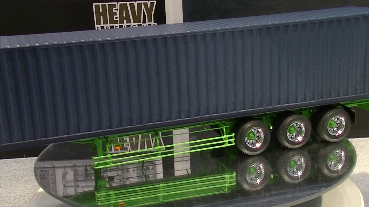 40ft海上コンテナトレーラー：AOSHIMA 1/32 HEAVY FREIGHT No.9
