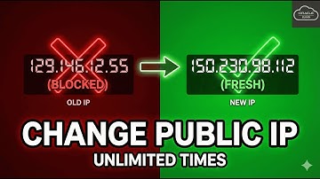 How to Change Public IP Address in Oracle Cloud (Unlimited & Permanent)