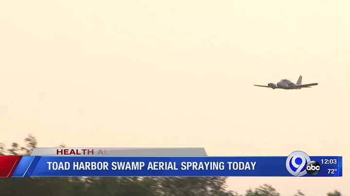 Aerial spraying happening in Oswego County tonight